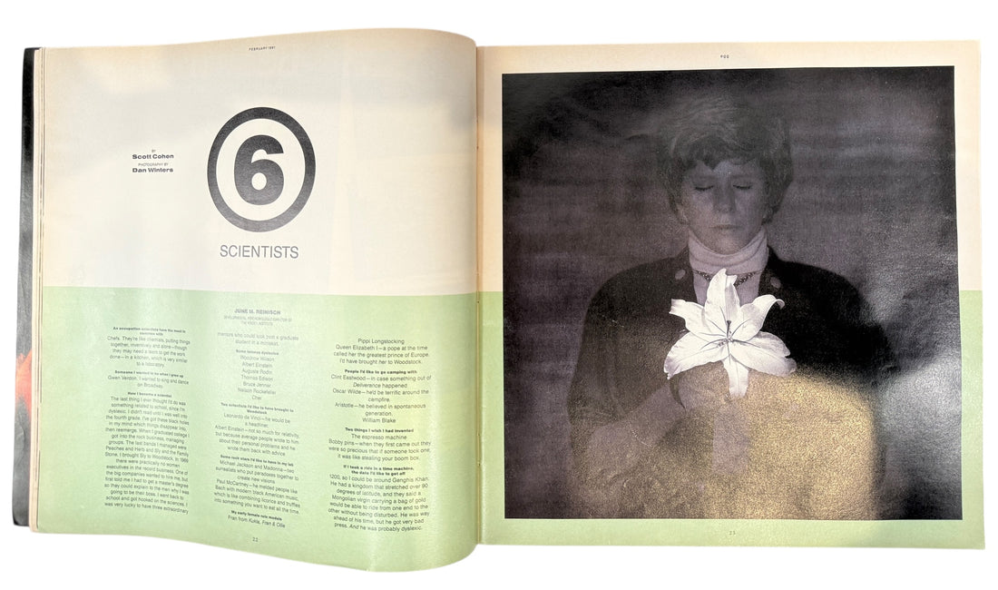 Egg Magazine – February 1991 (Annette Bening & John Cusack Cover)