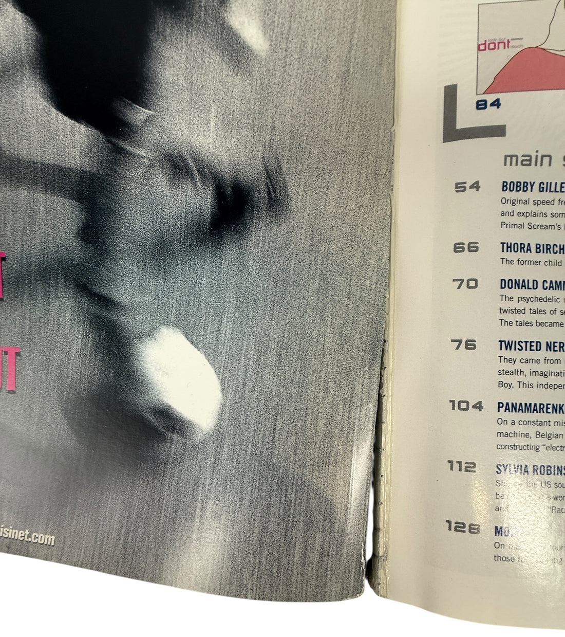 Dazed & Confused | Feb 2000 | Vidal Sassoon & Bobby Gillespie | “Style Icons”, #62