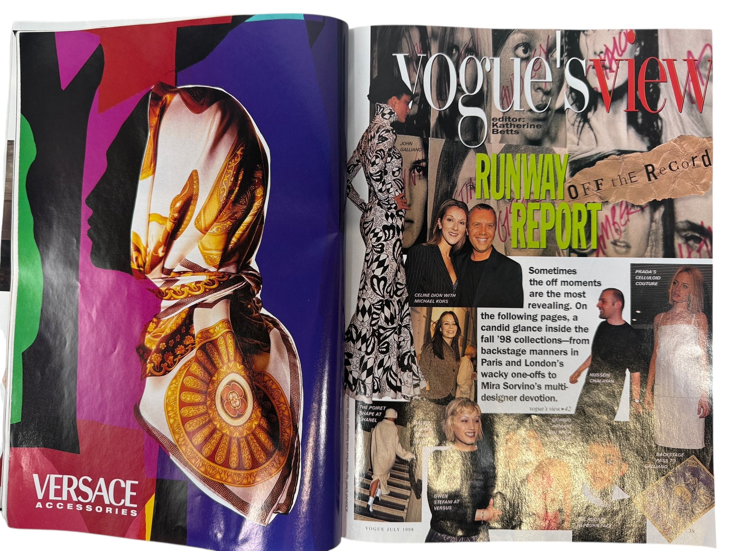 Vogue July 1998 | Claire Danes | “Ivy League Star”