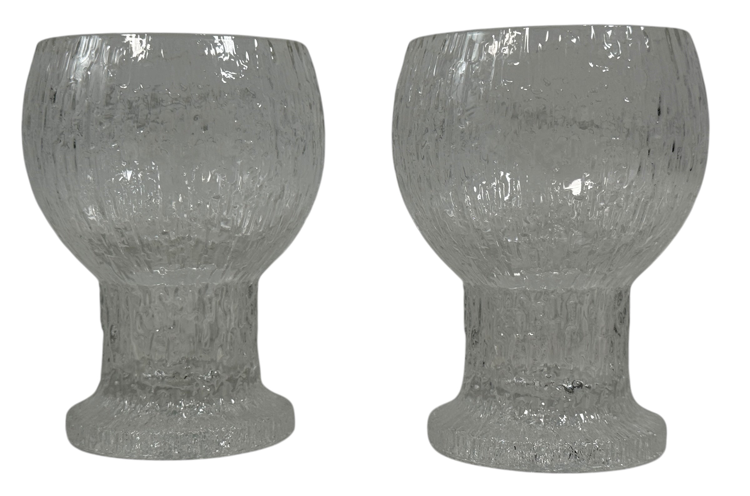 Vintage Iittala Ultima Thule Footed Glasses – Set of 8