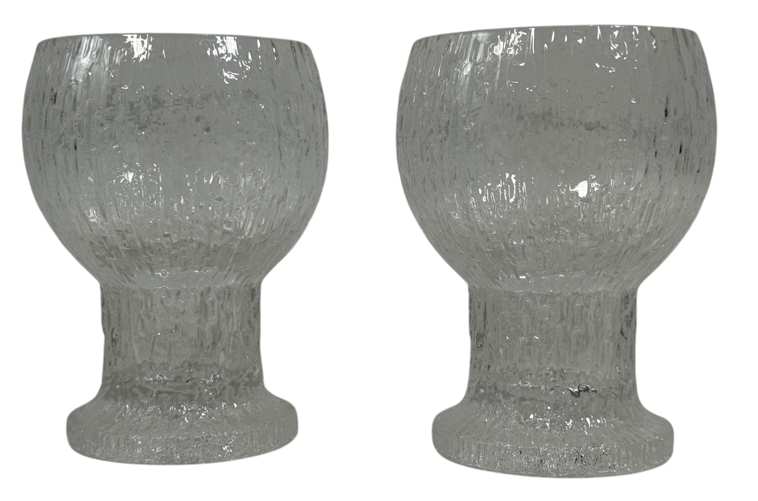 Vintage Iittala Ultima Thule Footed Glasses – Set of 8