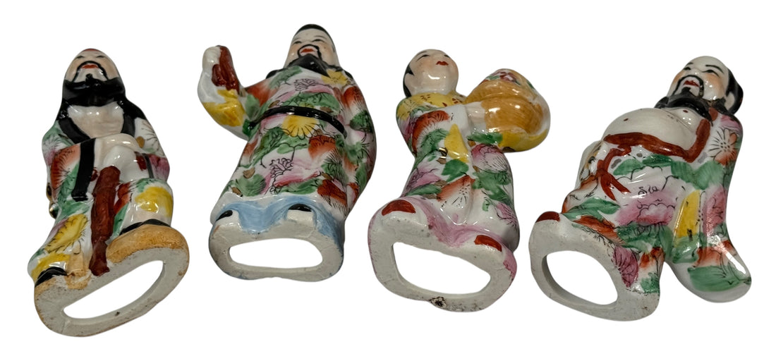 Mid-Century Chinese Porcelain Figurines – Set of 4 Immortals