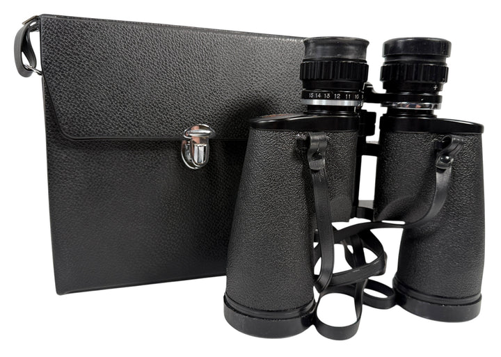 Vintage Tasco Zoom Binoculars No. 5685 – 8x–15x50 Wide Angle w/ Original Case