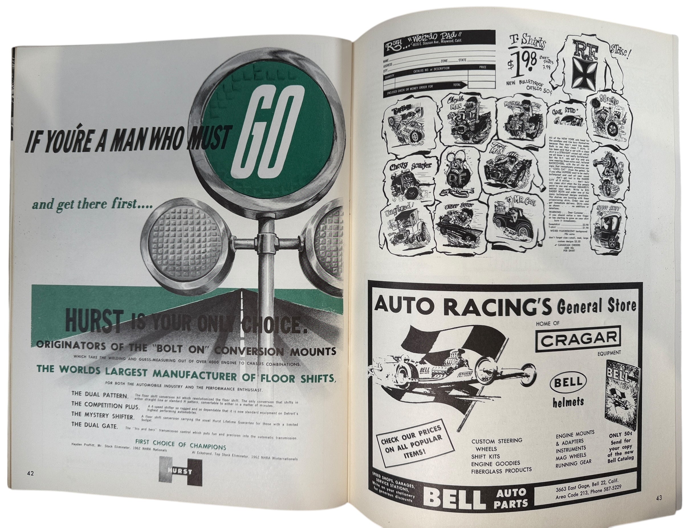 Programme souvenir des salons automobiles de 1963 – Dream Rod, Lil Coffin, Mysterion