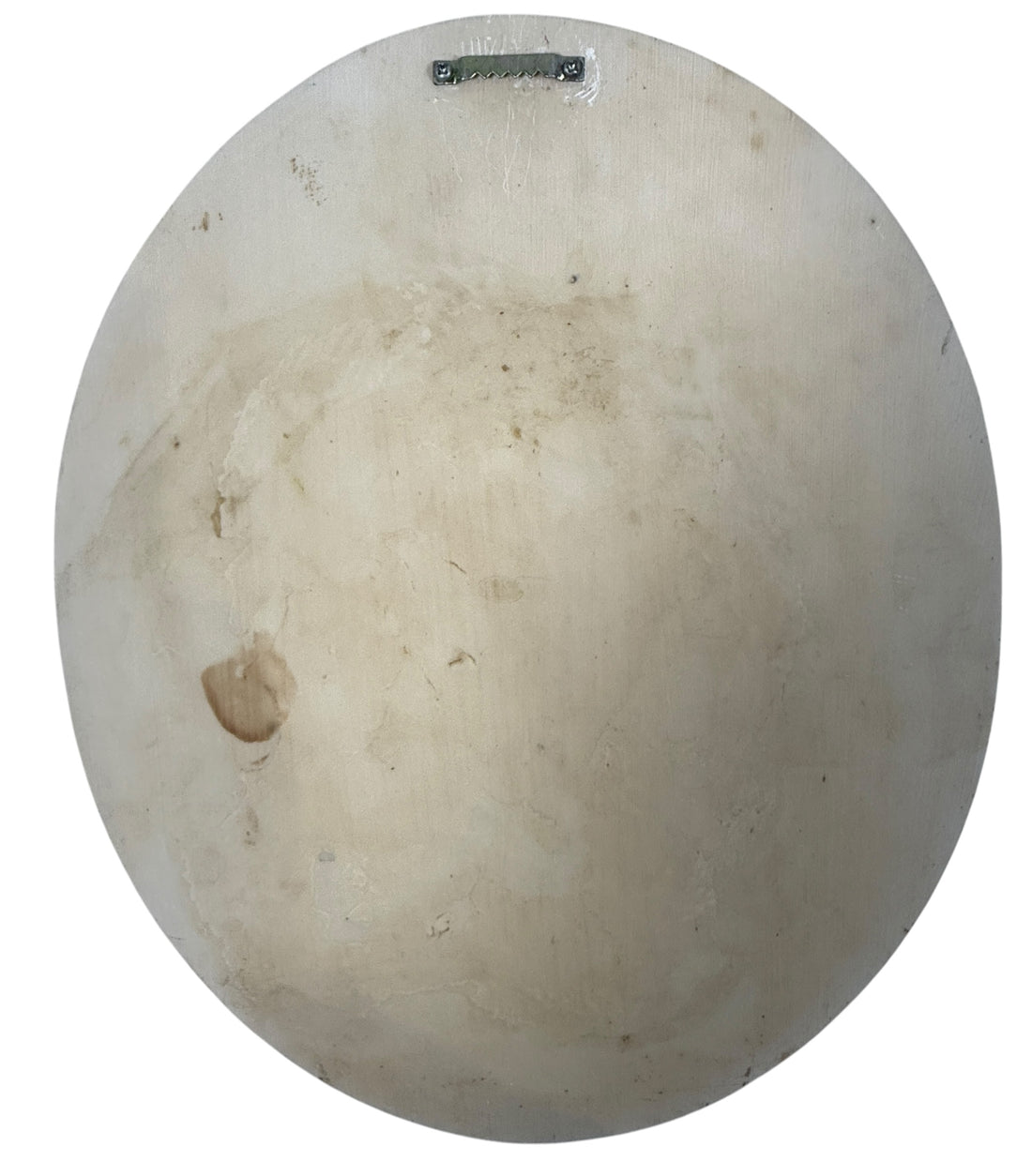 Vintage High-Relief Wall Plaque – Romantic Couple Scene (13.5”)