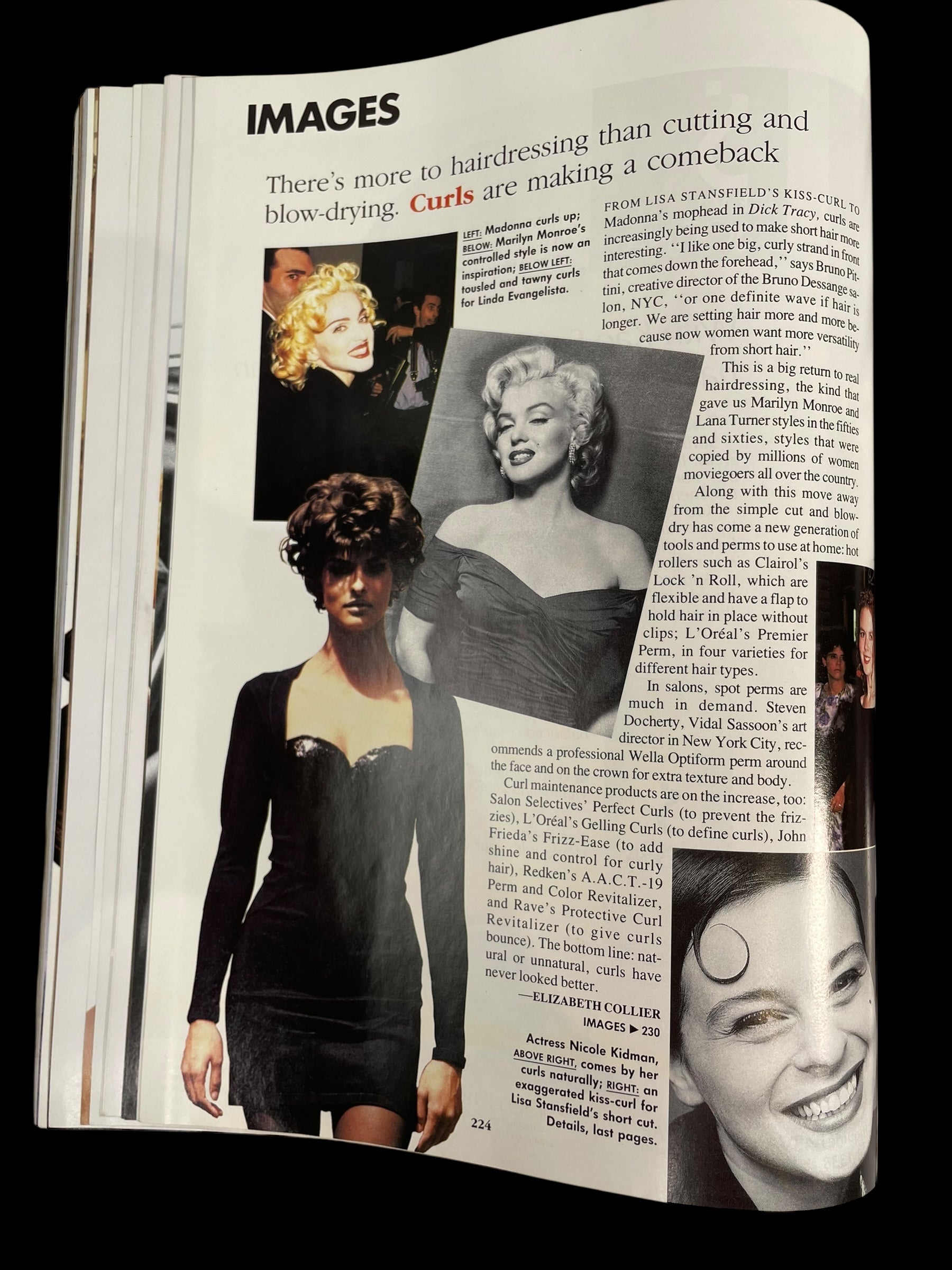 Vogue Magazine – November 1990, Claudia Schiffer Cover