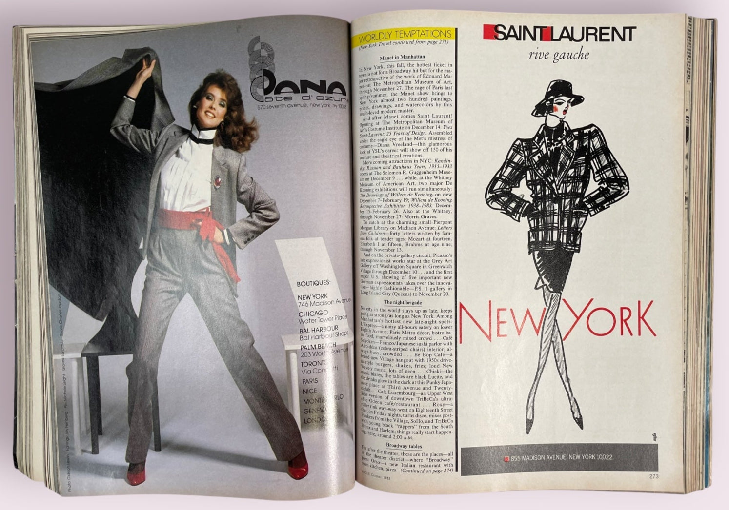 Vogue – October 1983 featuring Brooke Shields on the iconic