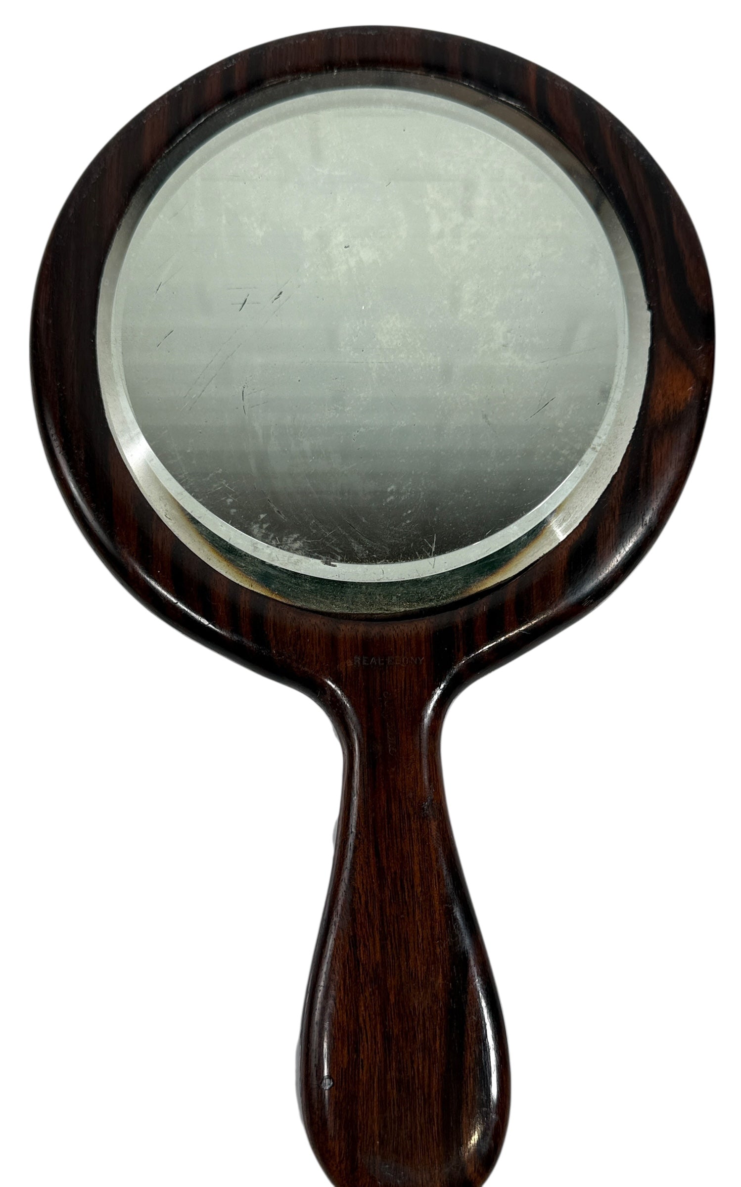 Vintage REAL EBONY Vanity Set – Mirror, Brush & Letter Opener