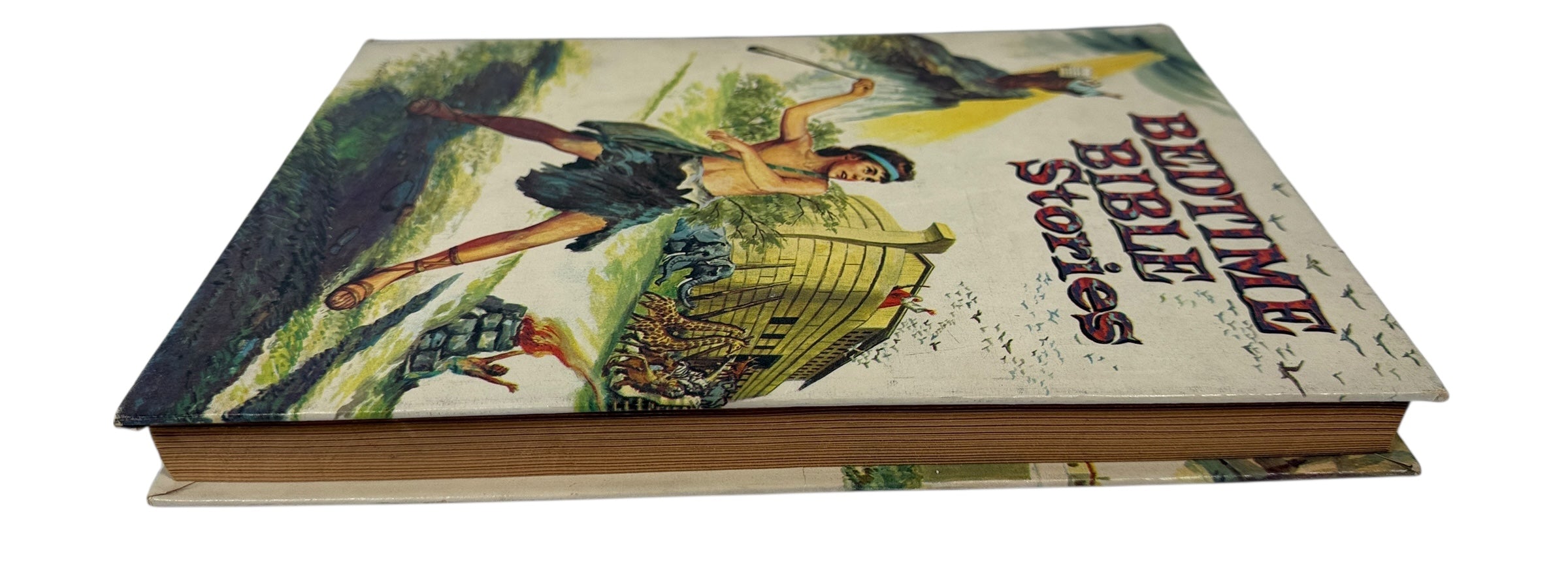 Vintage 1960s Whitman Bedtime Bible Stories – Illustrated