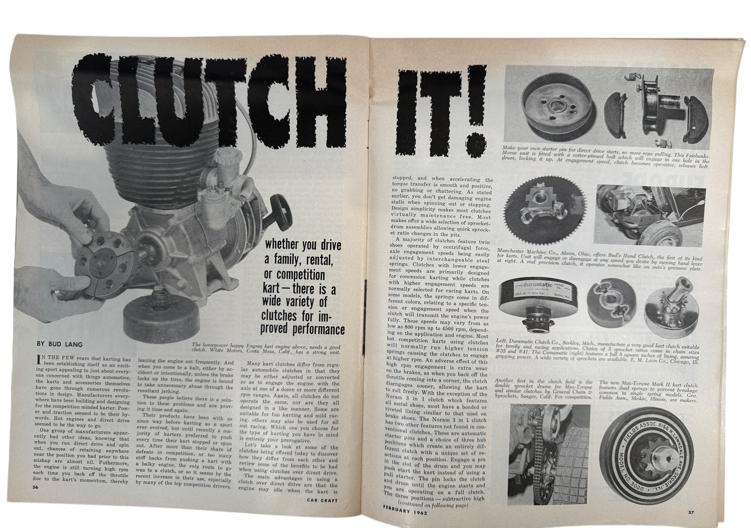 1962 & 1963 Car Craft Magazines – Customs & Surf Wagons