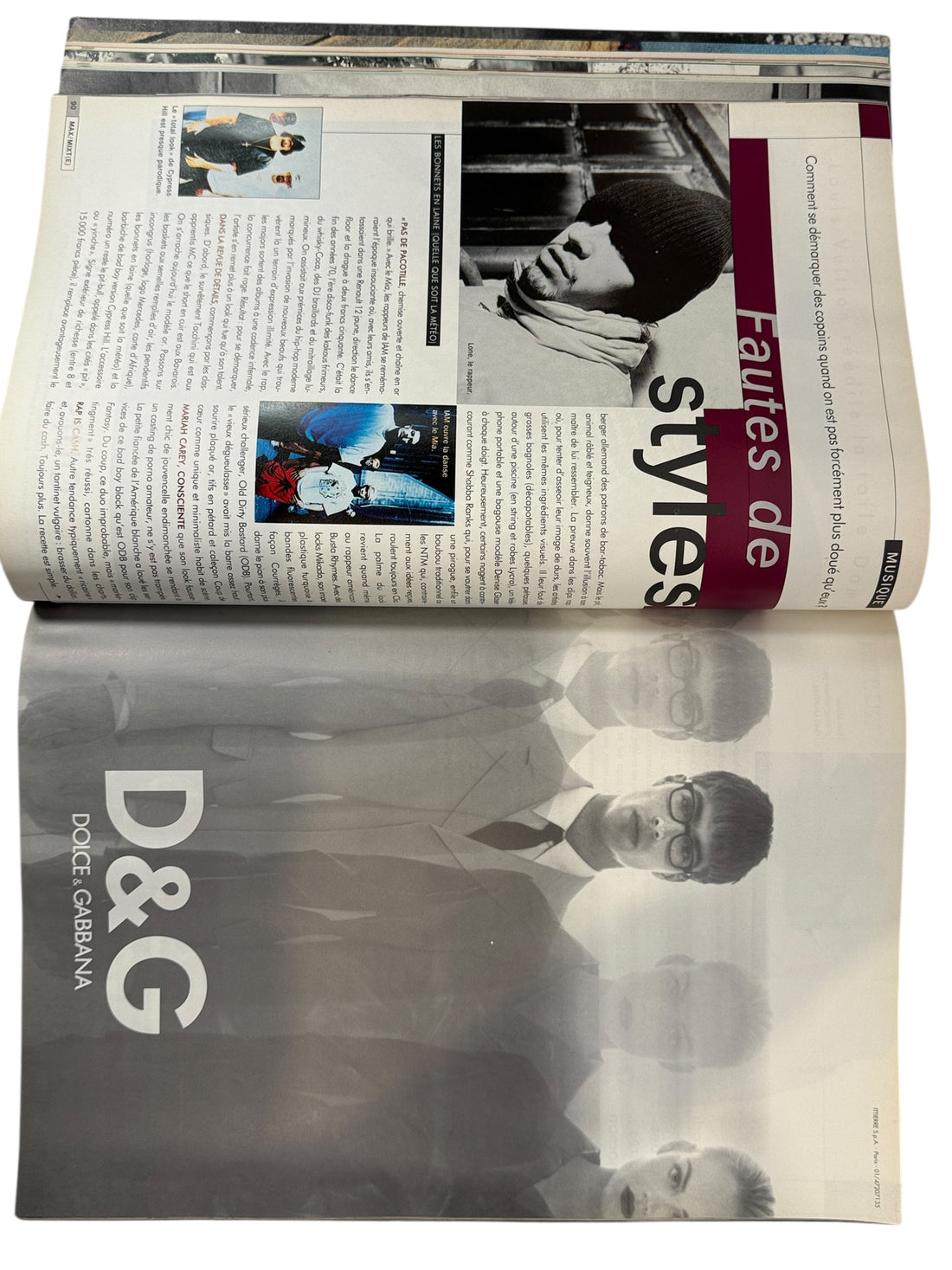 Mixt(e) Max n°1 1996/97 – Stella Tennant Fashion Magazine, rare premier exemplaire