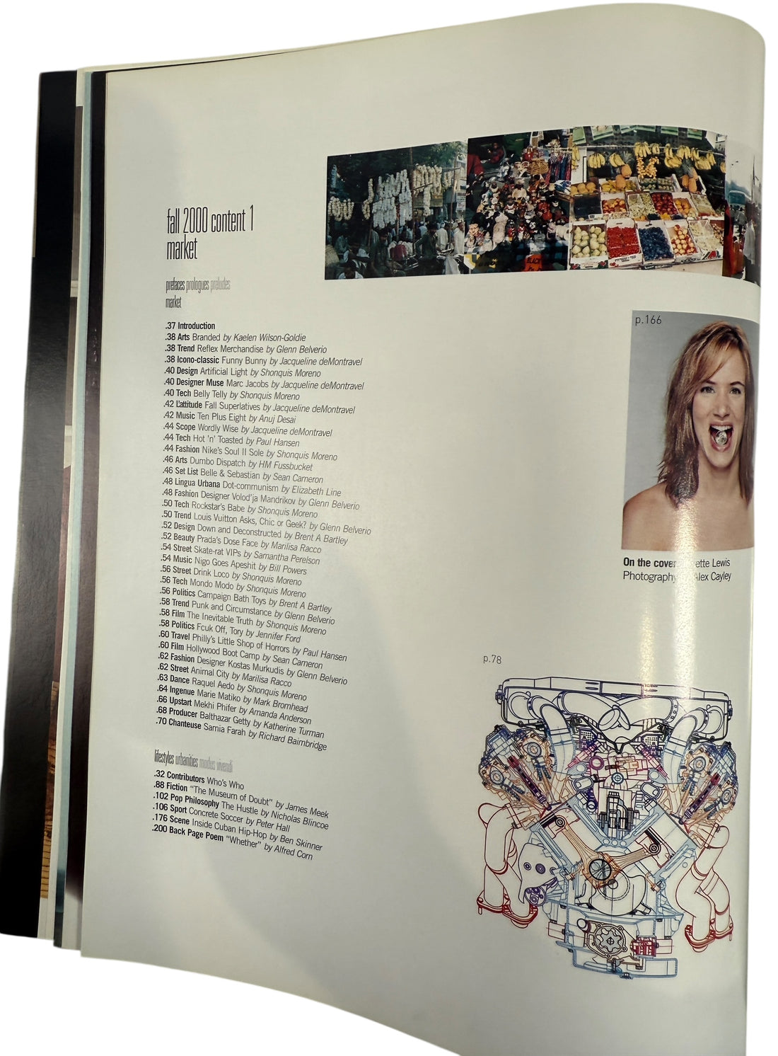 BlackBook Magazine Fall 2000 – Juliette Lewis Cover