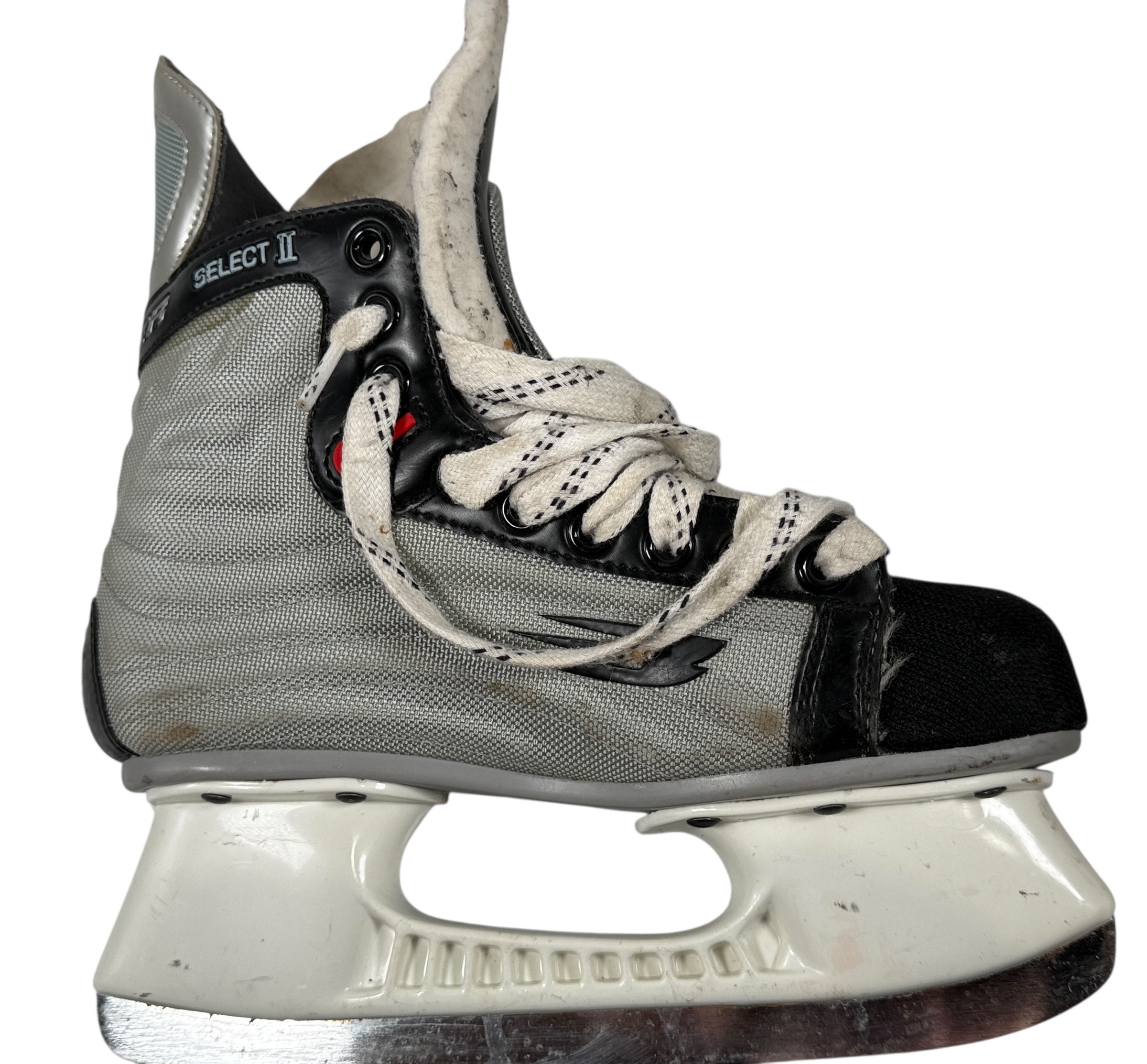 Vintage Bauer Select II Ice Hockey Skates – TUUK Custom+ Holders – Size 3.5D (US)