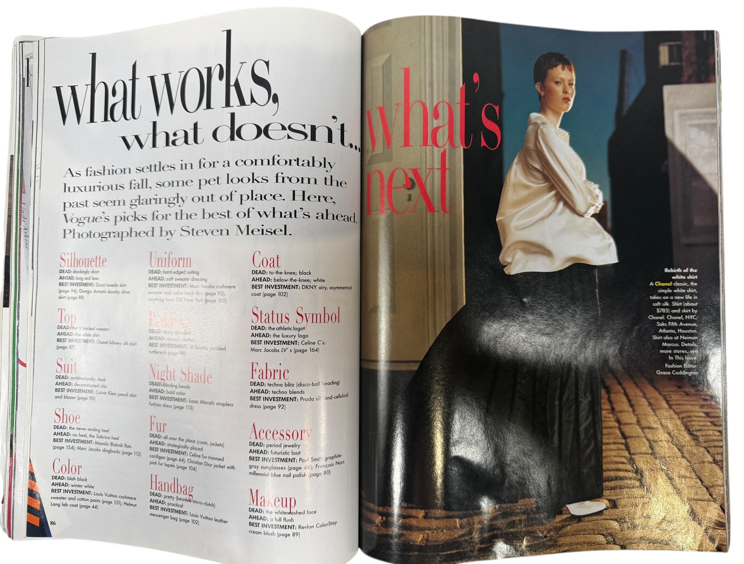 Vogue July 1998 | Claire Danes | “Ivy League Star”