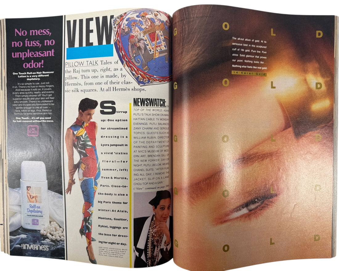 Vogue June 1985 ,Women & Success, “More Delight in Fashion”