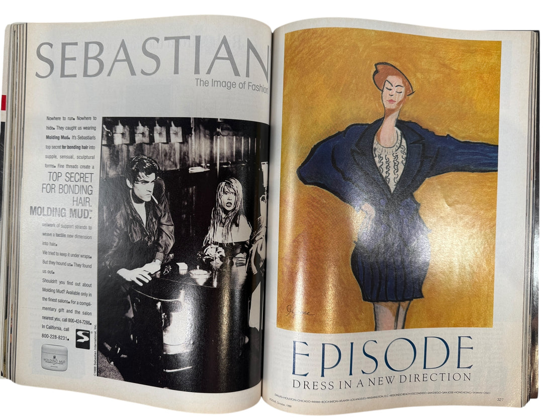 1988 Vogue October – Kara Young Cover “Super Beauty” Issue