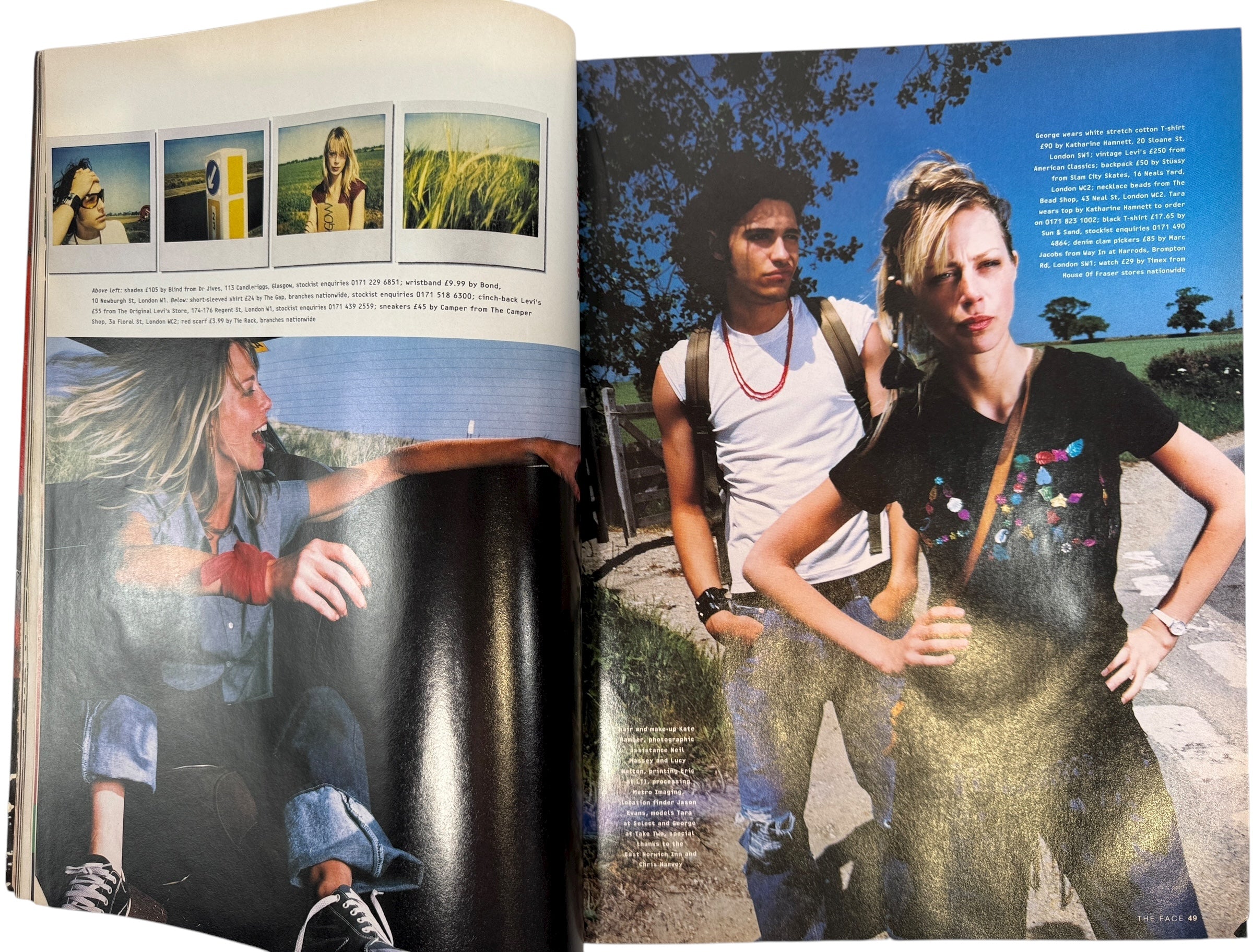 The Face Magazine August 1996 Tribal Gathering, No. 95. Volume 2