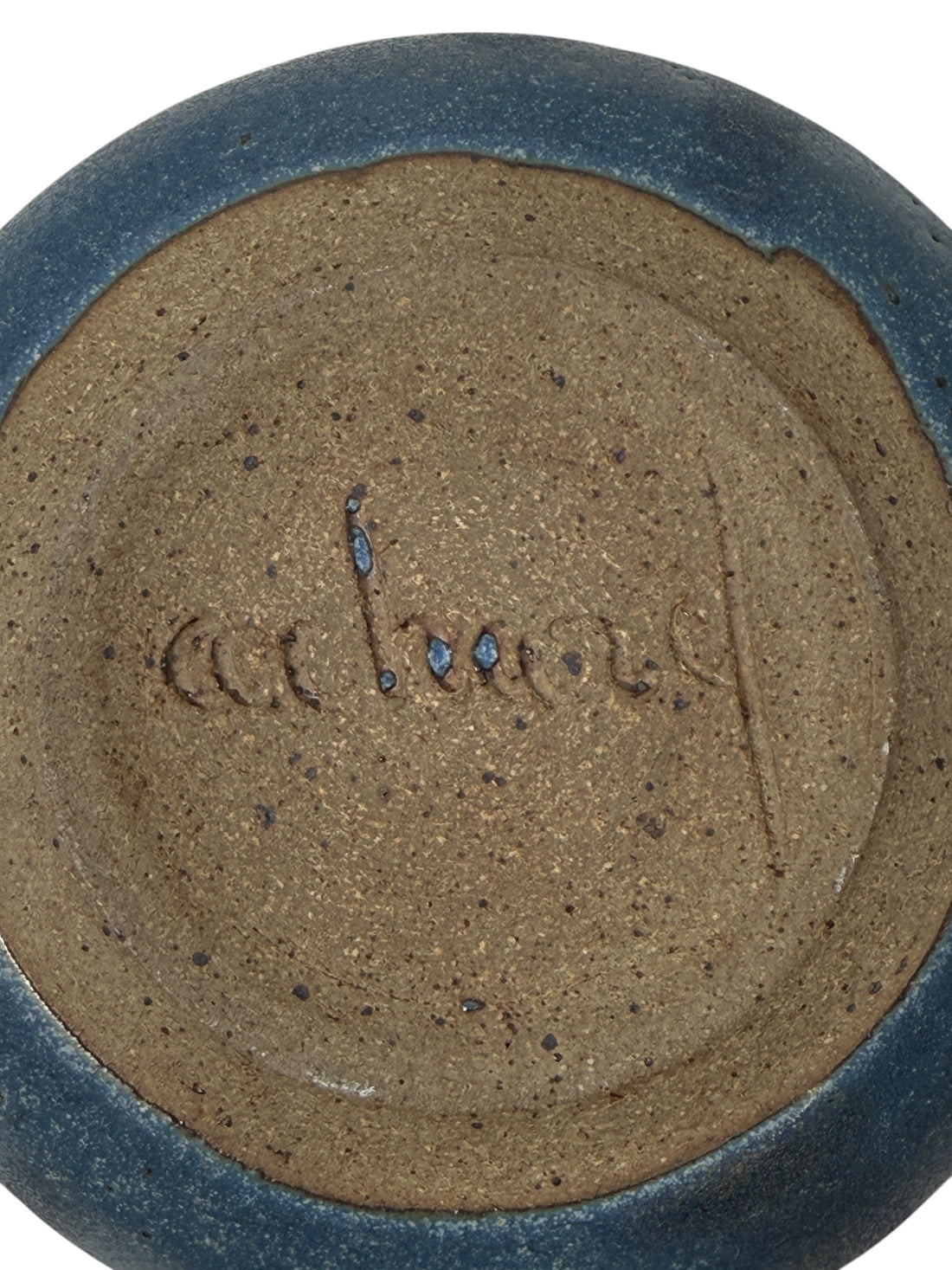 Vintage Québec Studio Pottery Casserole & 6 Bowls – Signed Achard