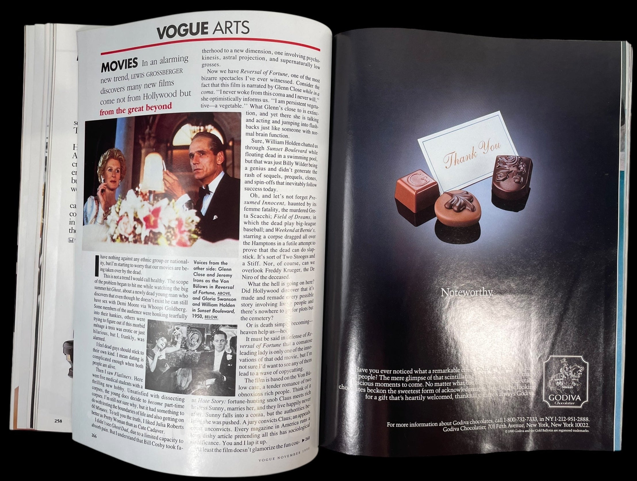 Vogue Magazine – November 1990, Claudia Schiffer Cover