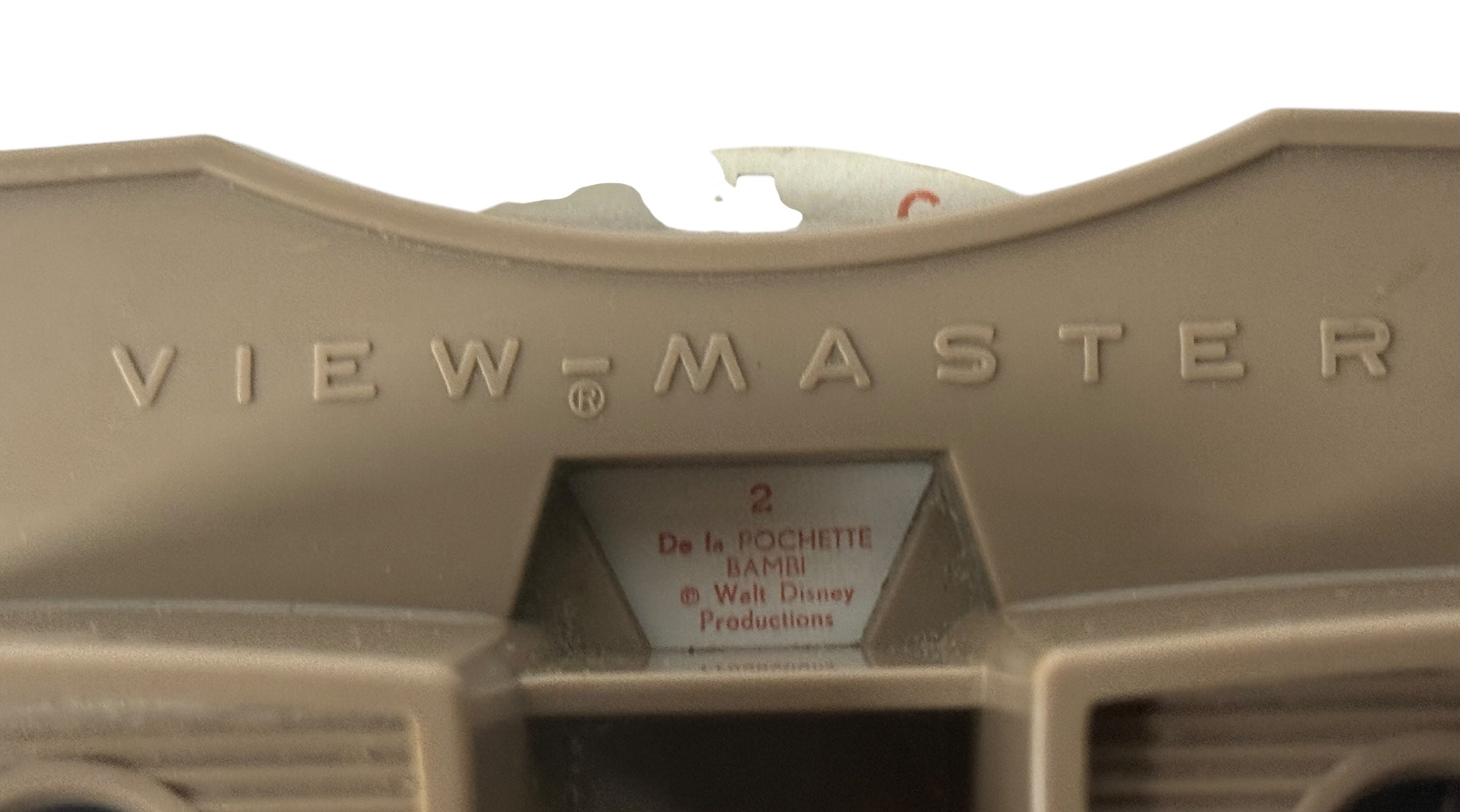 1955 Belgian Model E View-Master – Brown Sawyer’s Stereo Viewer