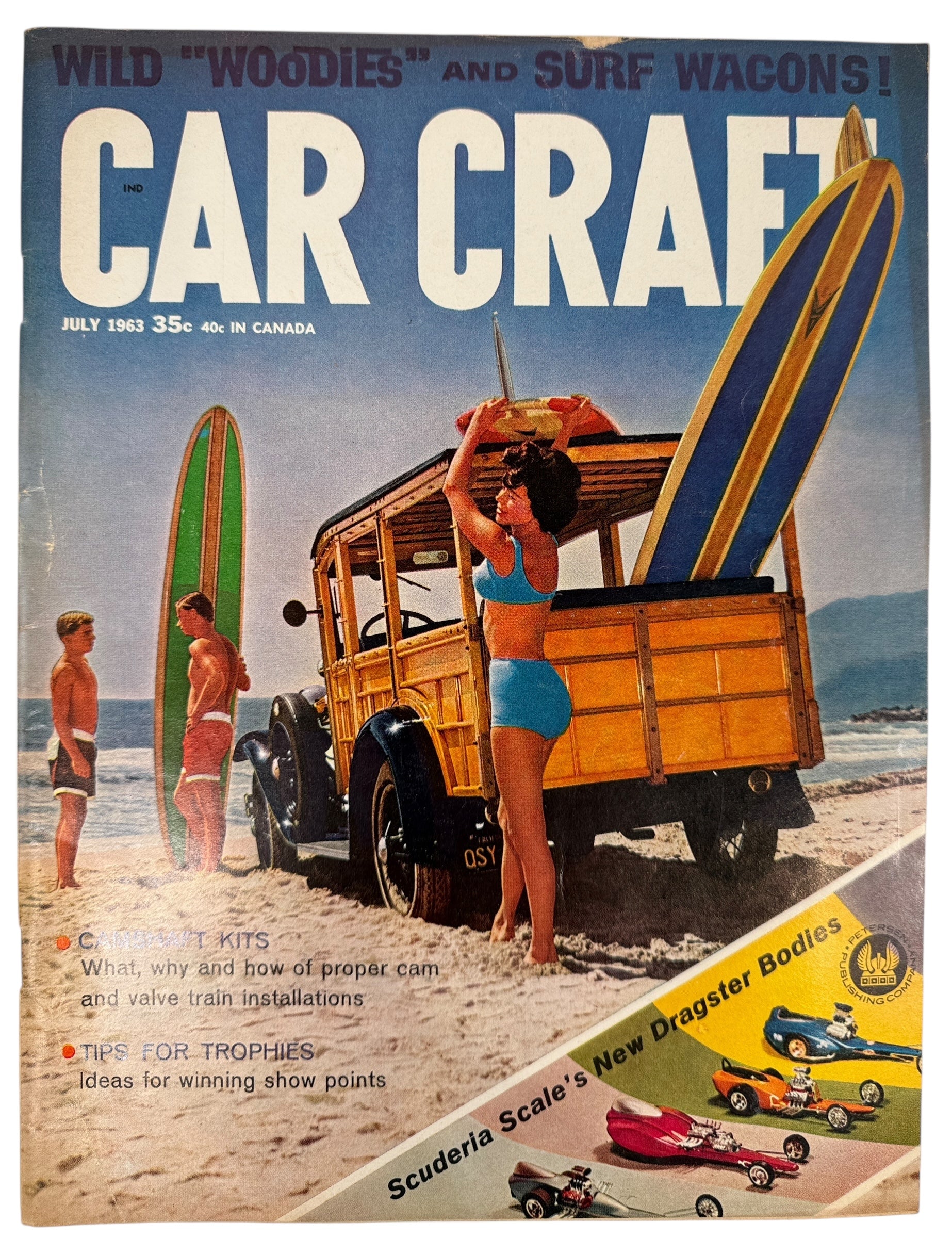 1962 & 1963 Car Craft Magazines – Customs & Surf Wagons