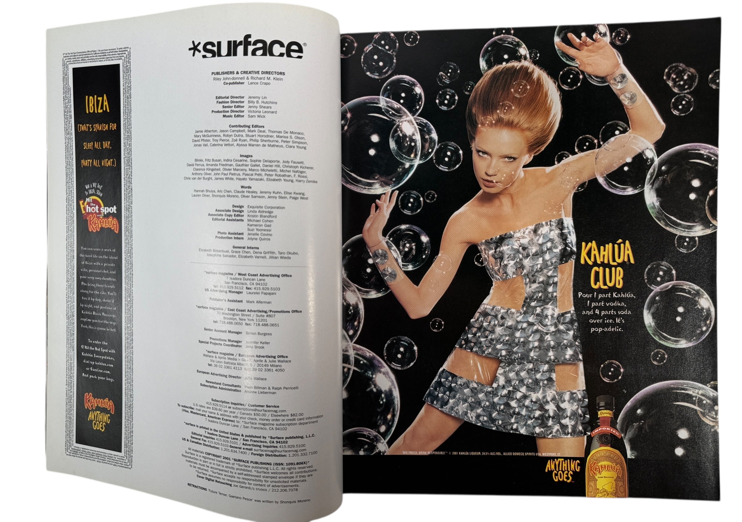 Surface Magazine Issue 30 (2001) – Bright Ideas, Light Year