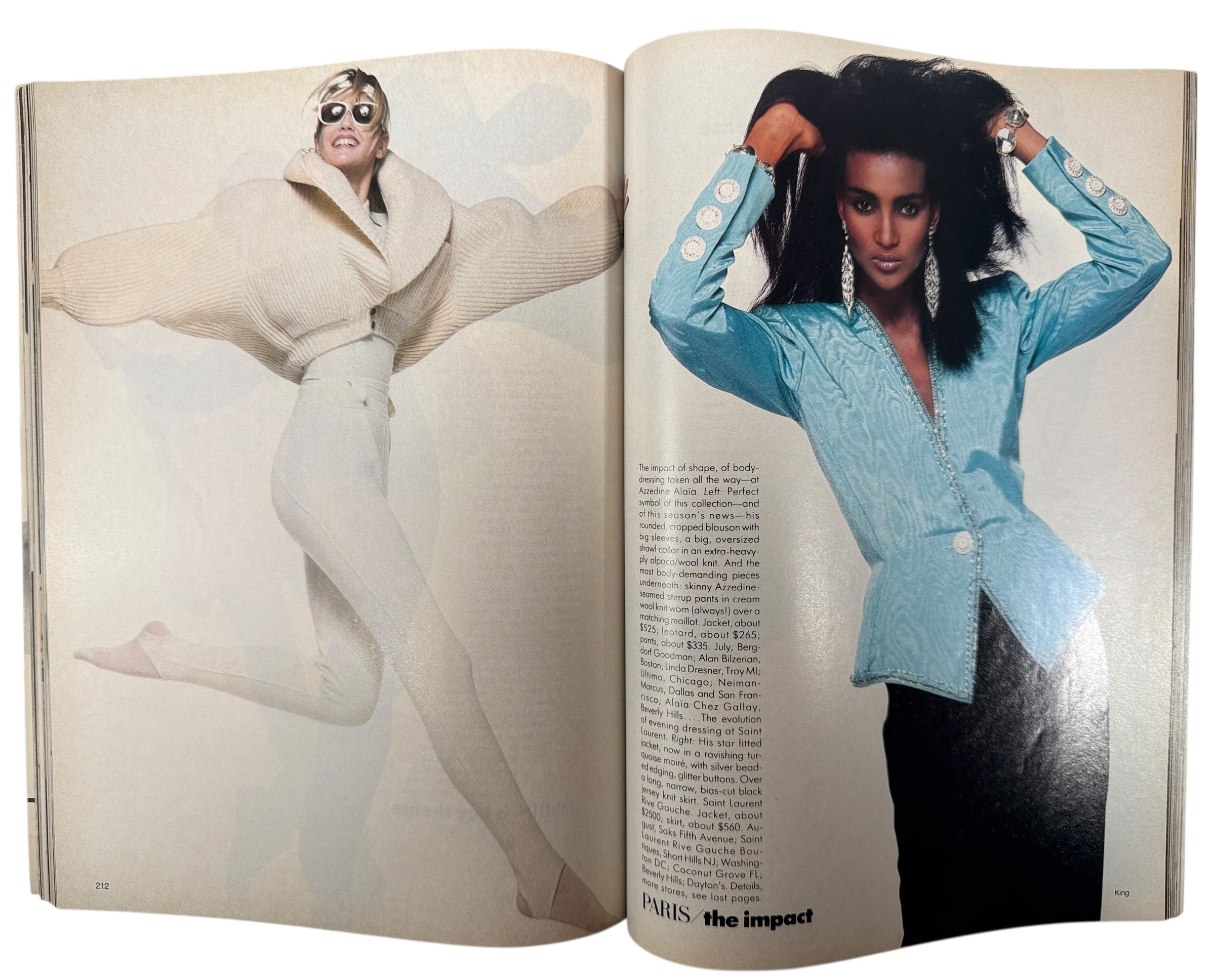 Vogue June 1985 ,Women & Success, “More Delight in Fashion”