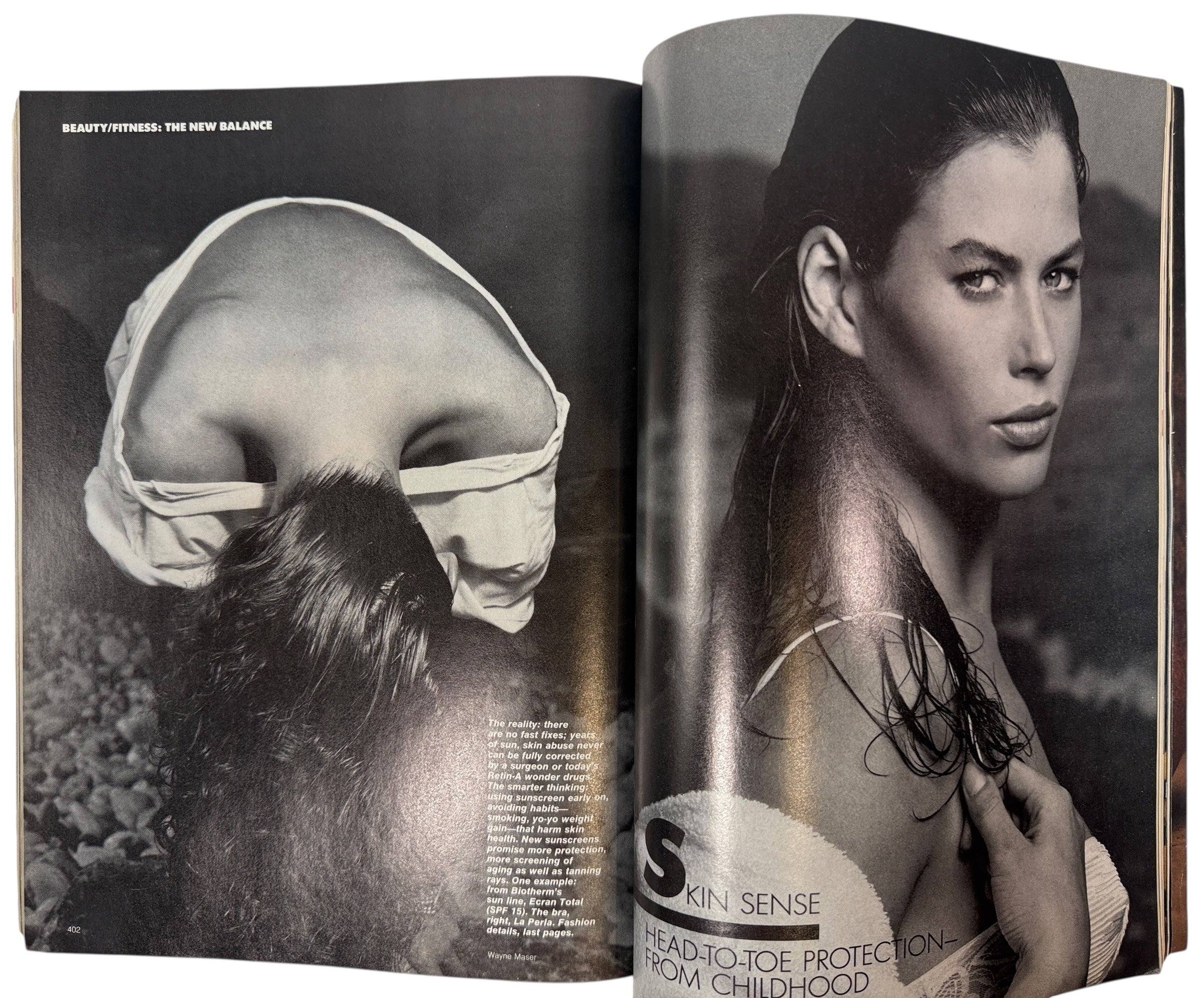 1988 Vogue October – Kara Young Cover “Super Beauty” Issue