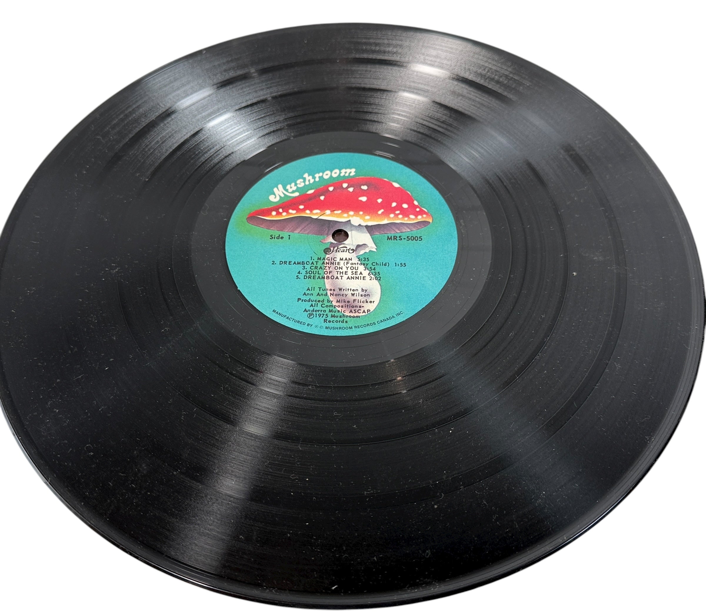 Vintage 1975 Heart – Dreamboat Annie Canadian Gatefold LP – Mushroom