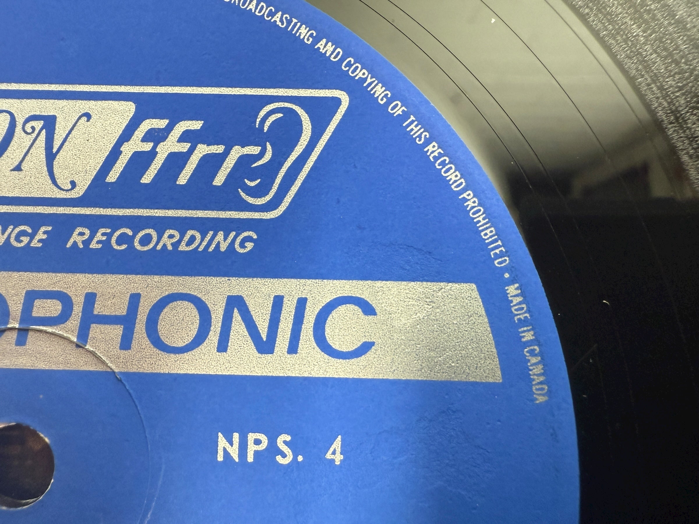 Rolling Stones Let It Bleed 1969 Canadian London NPS-4 LP