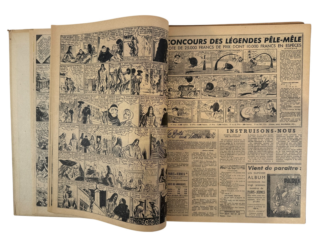 1947 Paris Jeunes Aventures Album n°3 – Le Fantôme du Bengale