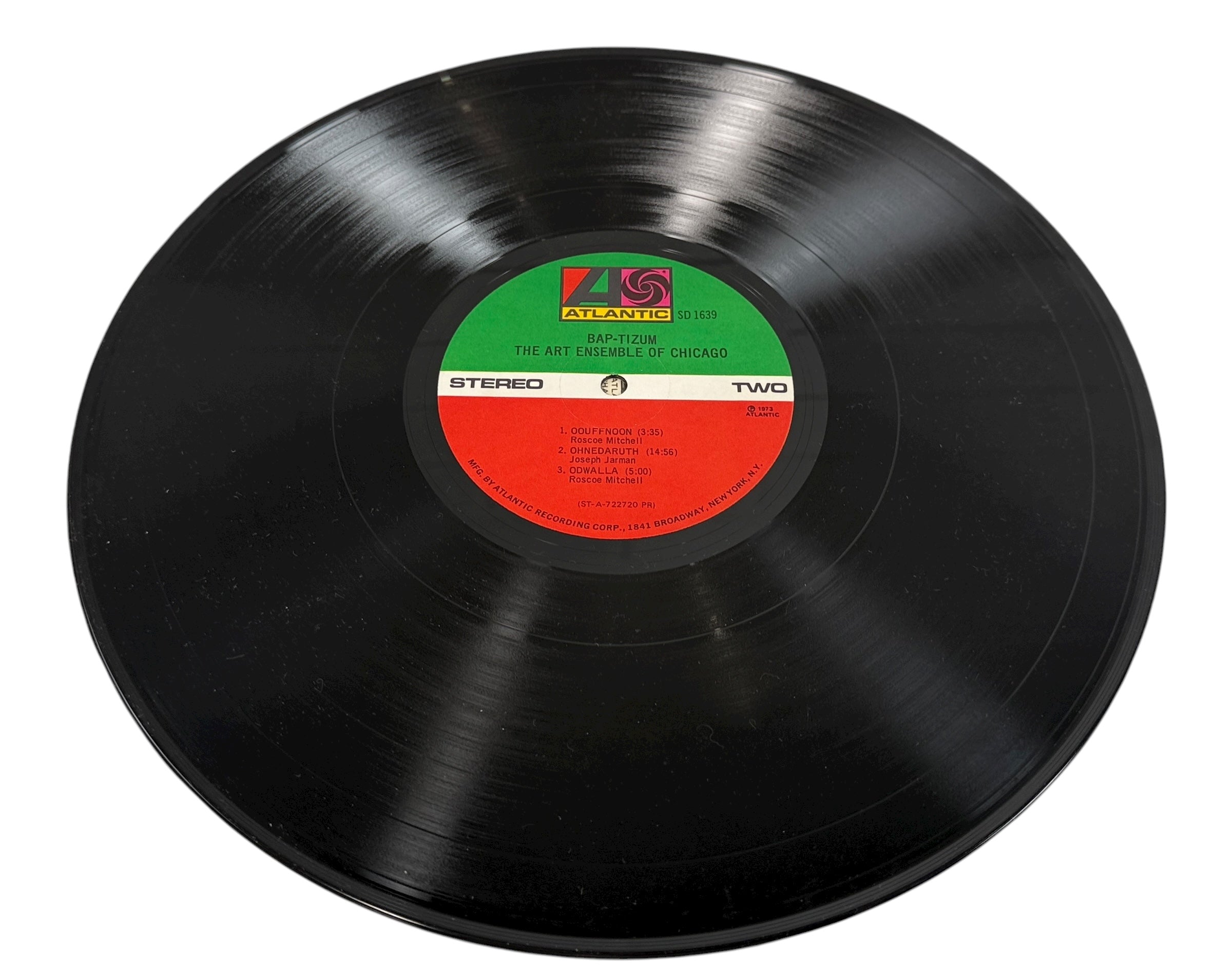 1973 Art Ensemble of Chicago – Bap-Tizum Live LP, SD-1639 (Atlantic), VG+/VG+