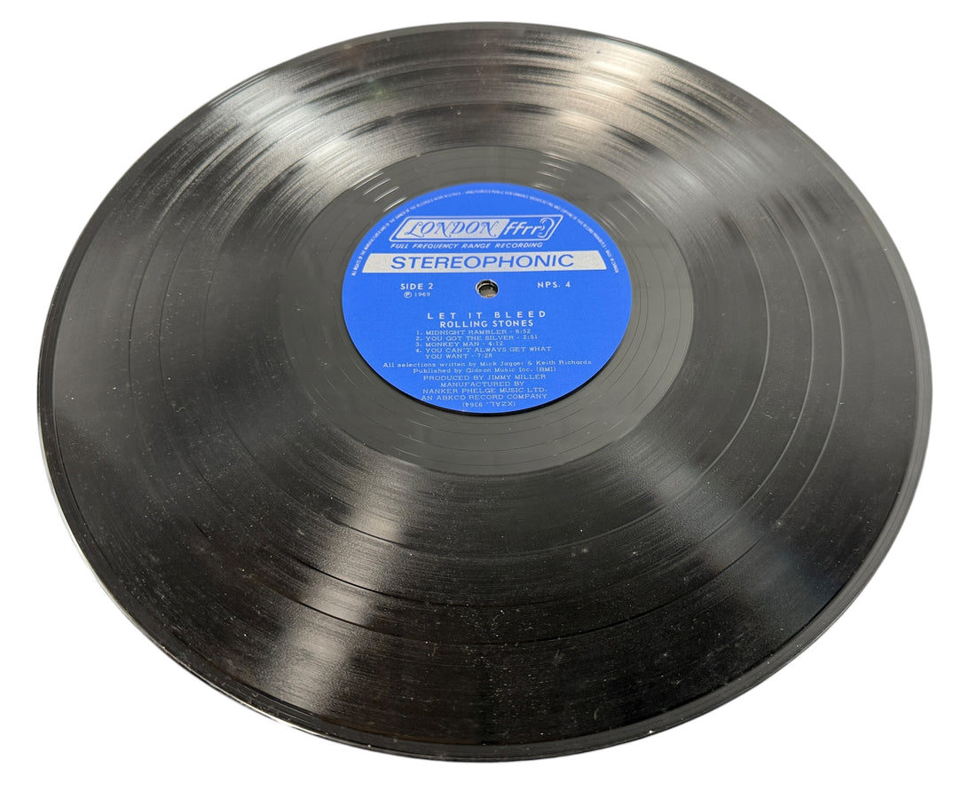 Rolling Stones Let It Bleed 1969 Canadian London NPS-4 LP
