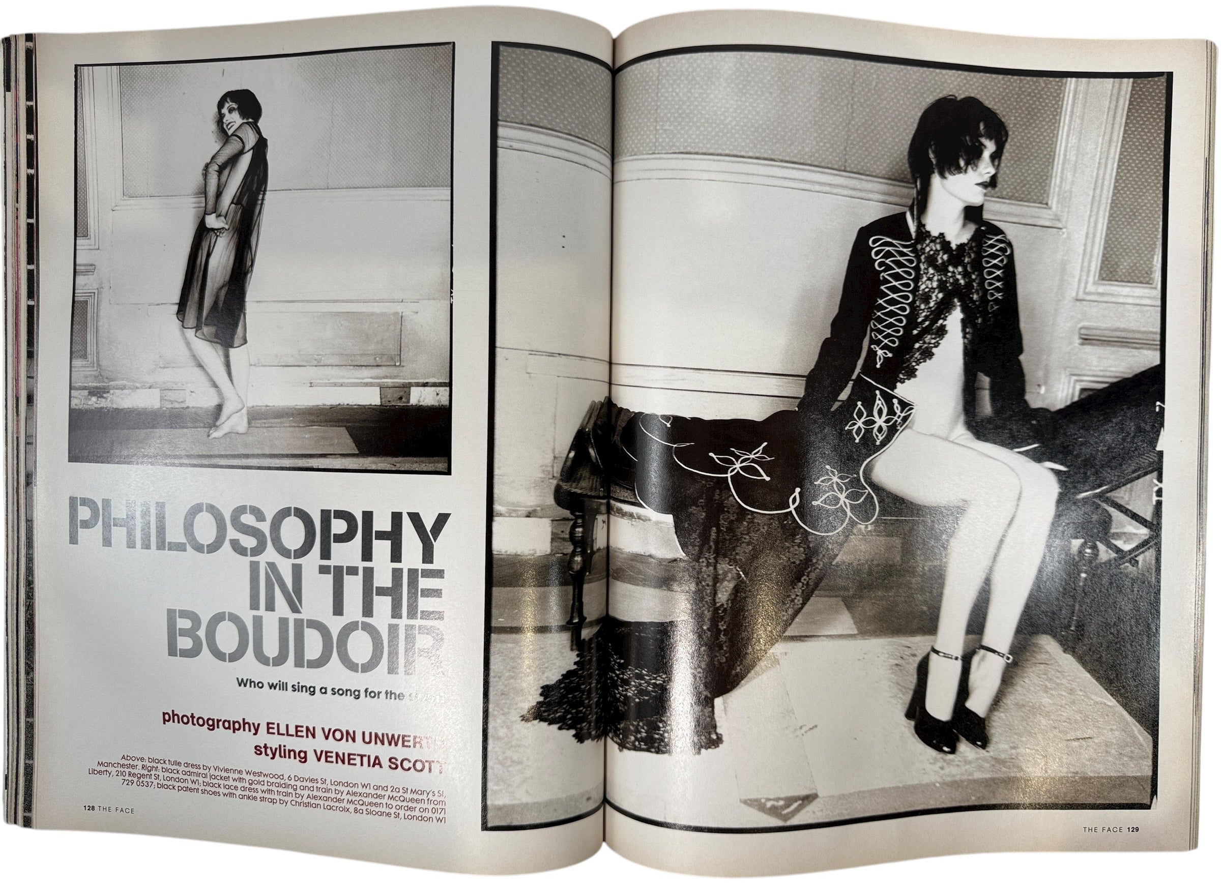 The Face , Vol. 2, No. 99 , December 1996 Patsy Kensit – Éco-Dépôt