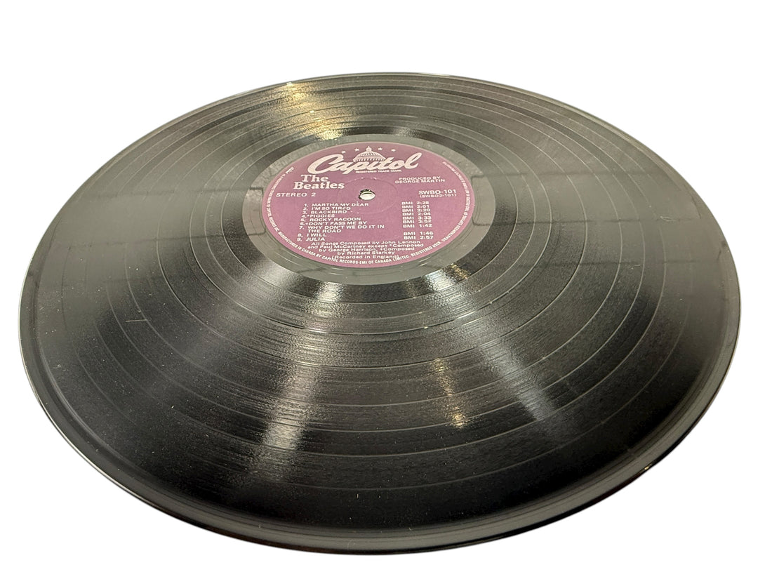 The Beatles – White Album 2×LP Complete Set – Canadian Capitol Pressing SWBO-101, Cover: G , Albums, NM.