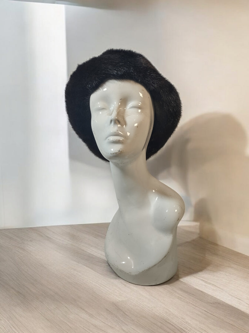 'Stella Creations' Genuine Mink Hat  Vintage