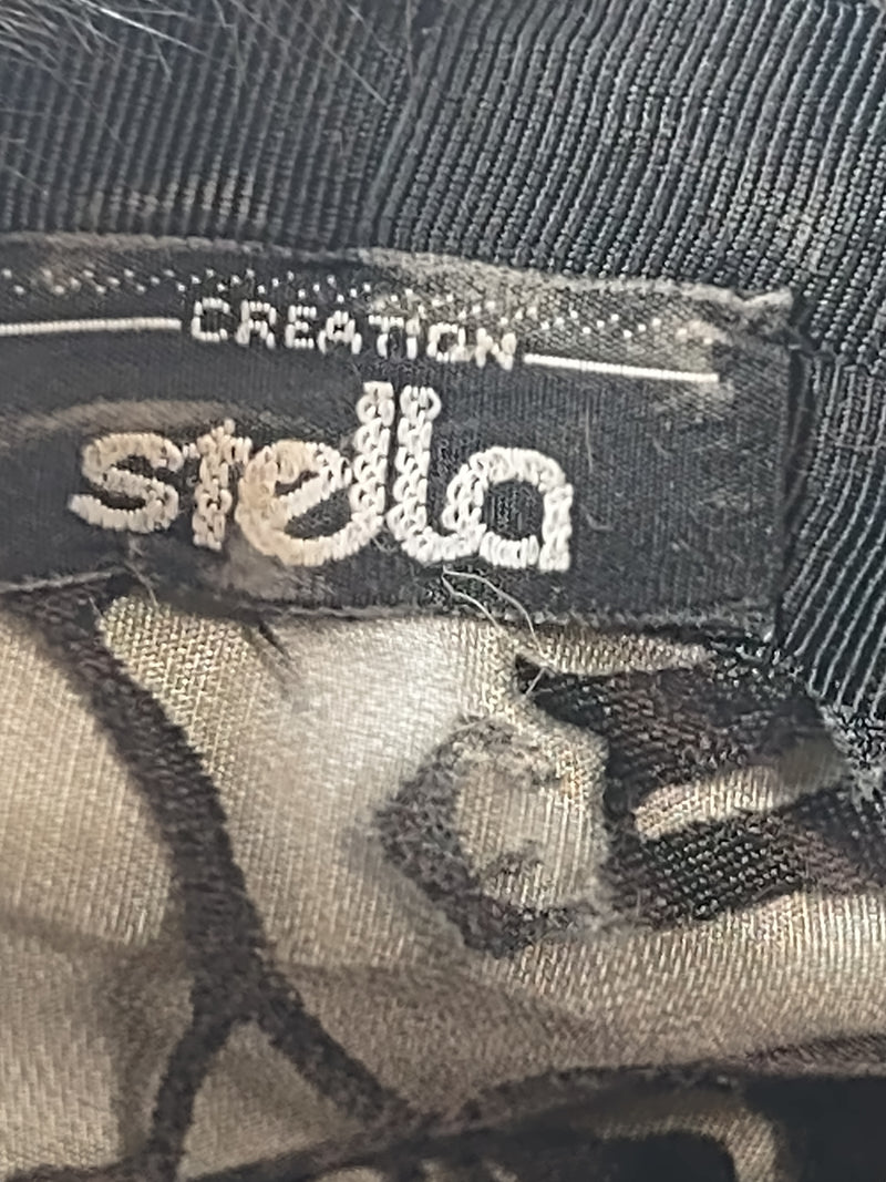 'Stella Creations' Genuine Mink Hat  Vintage