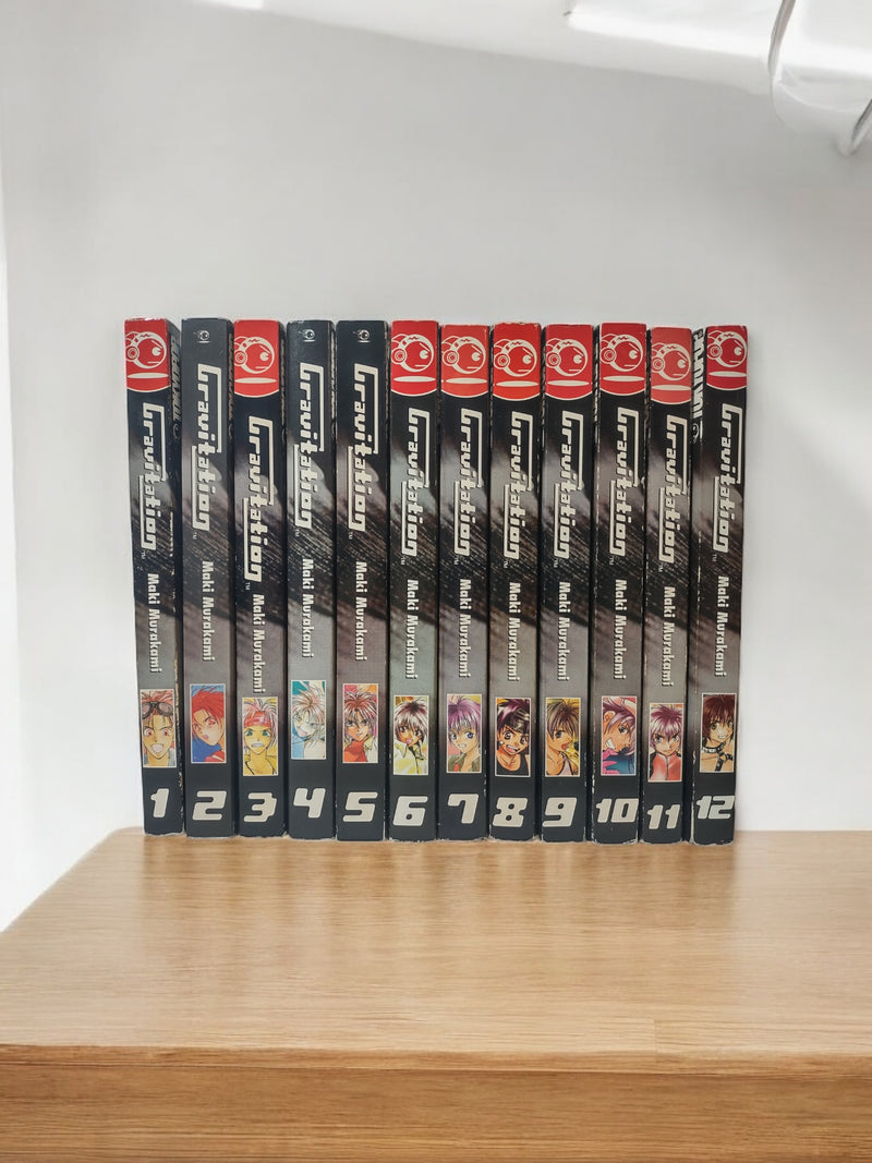 Complete Set of Books 'Gravitation' Manga - Vol .1 - 12