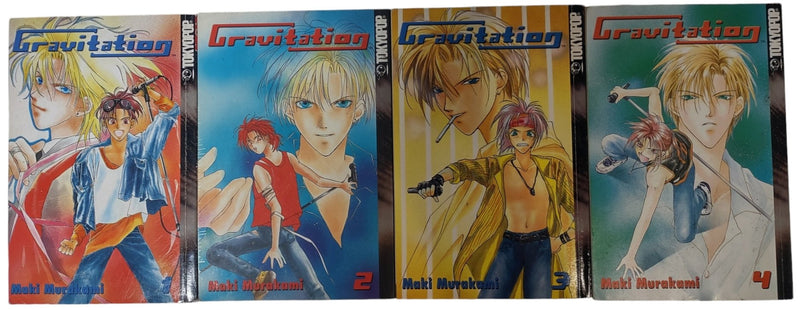 Complete Set of Books 'Gravitation' Manga - Vol .1 - 12