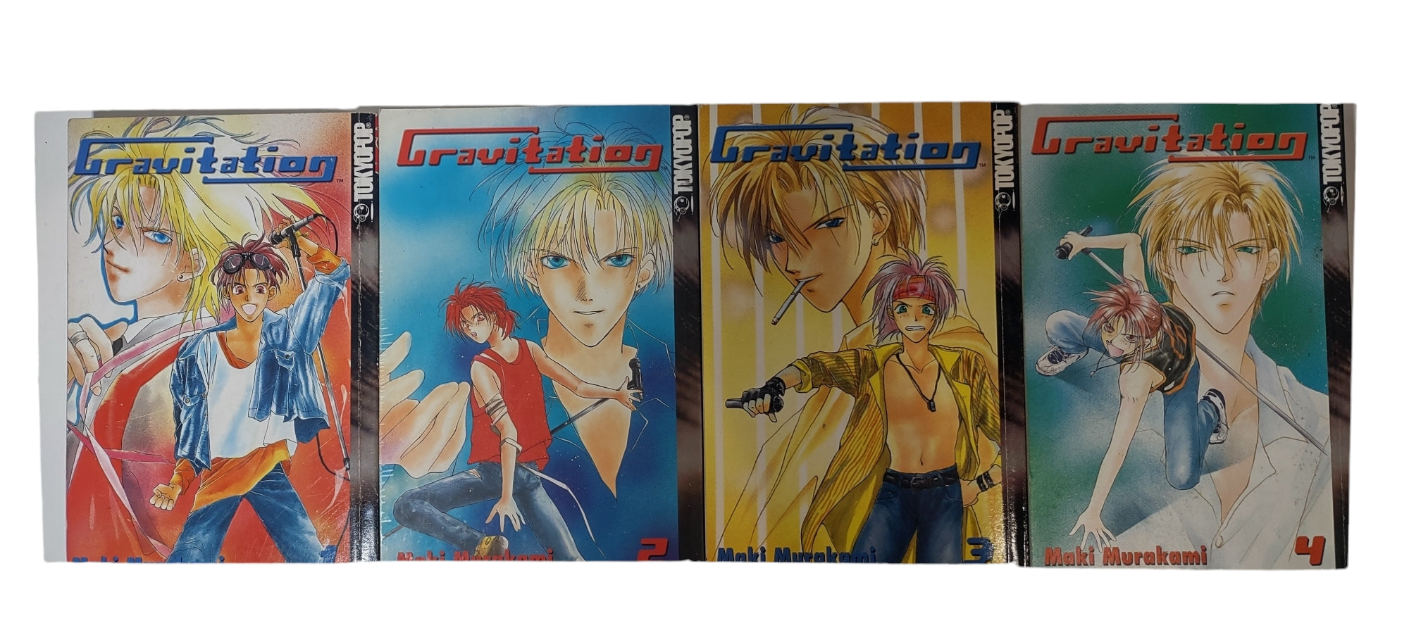 Complete Set of Books 'Gravitation' Manga - Vol .1 - 12