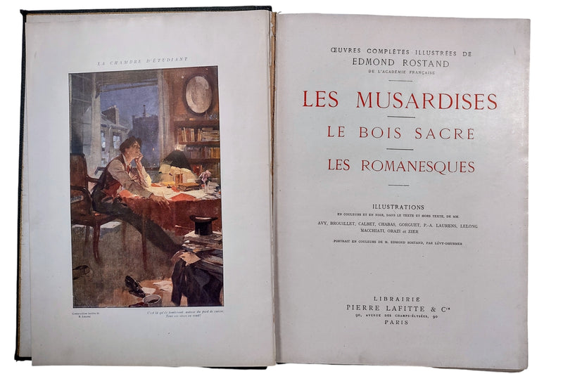 Les Musardises d'Edmond Rostand, Lafitte, Paris