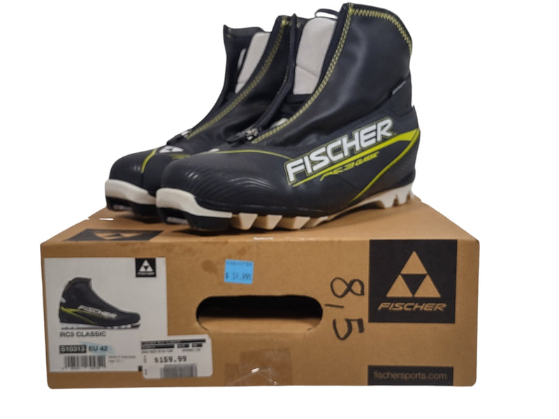 Chaussures de ski de fond classiques Fischer RC3 Classic, taille 42 EURO- 8,5 US