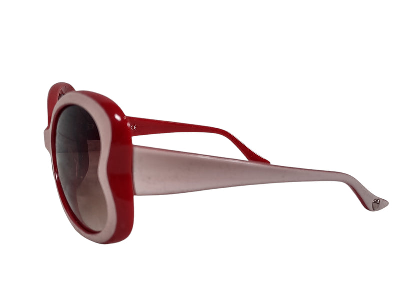 Moschino Vintage Heart Shaped Sunglasses