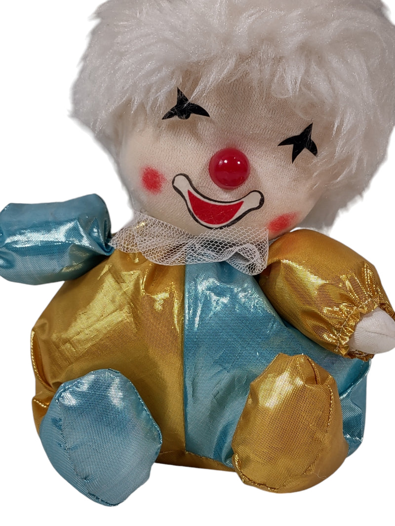 Vintage Toy Musical Clown, Wind Up 1980s