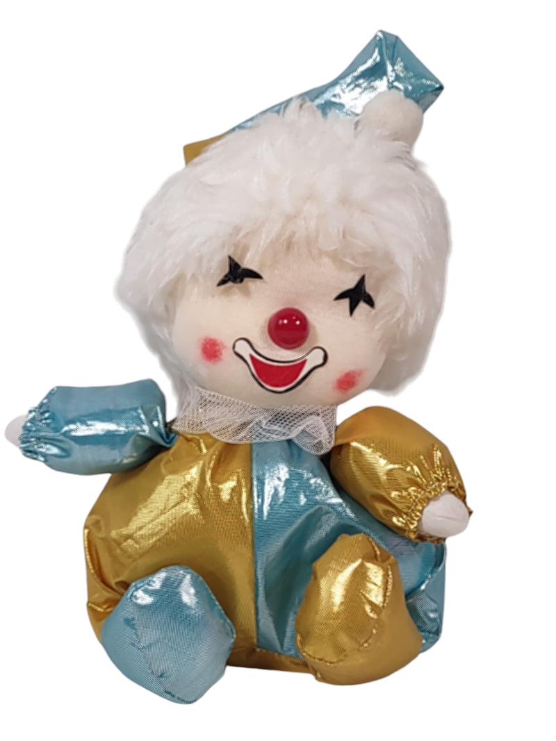 Vintage Toy Musical Clown, Wind Up 1980s