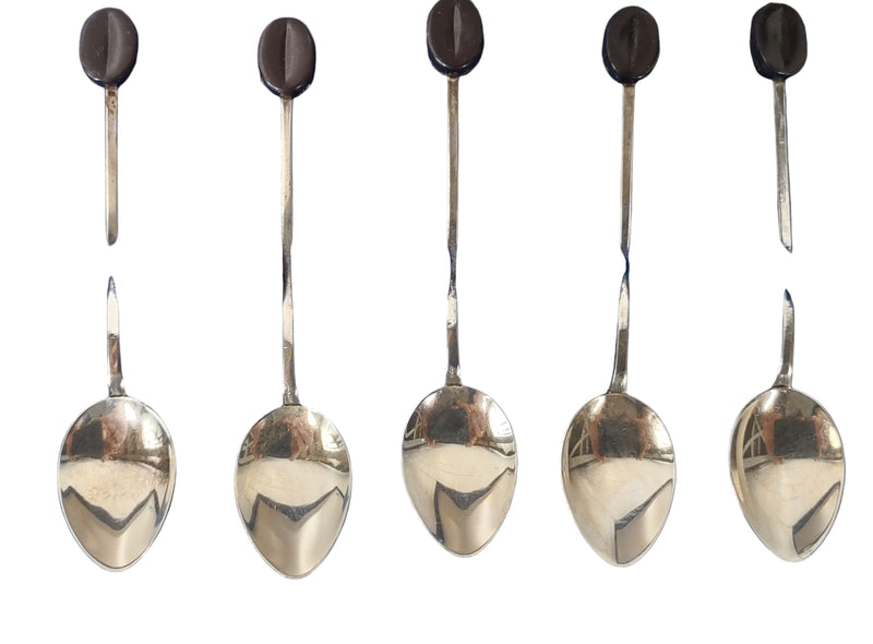 12 Boxed Vintage Silver Spoons - Prate de Lei