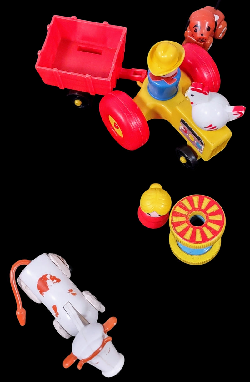 Collection vintage de la ferme Lil People de Fisher Price