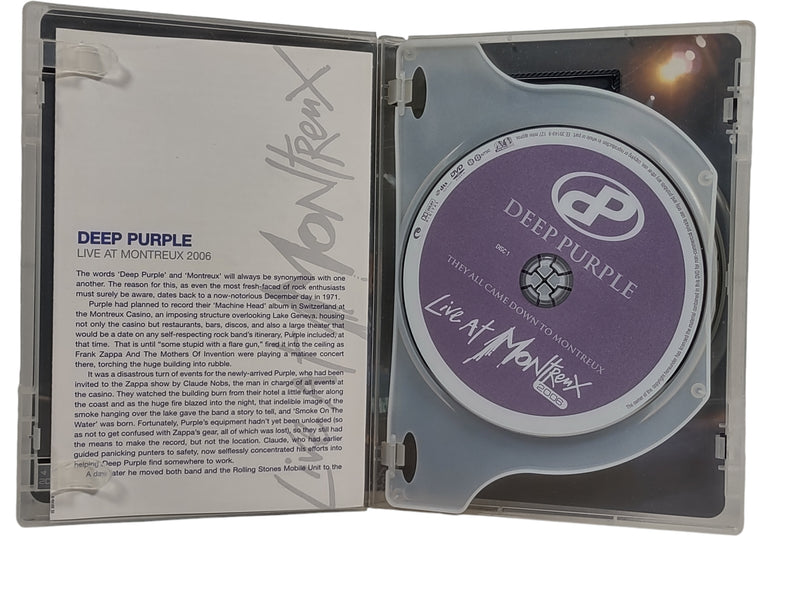 Deep Purple – DVD du concert live à Montreux 2006