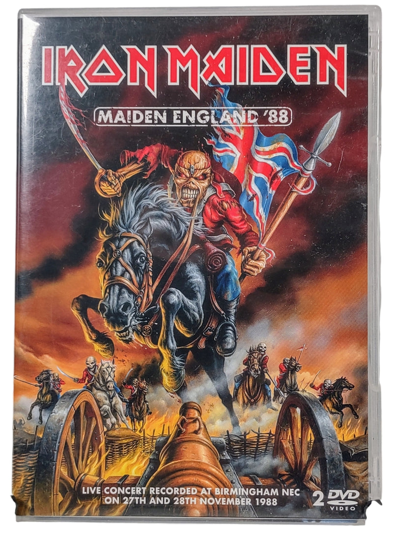 Iron Maiden - Maiden England 1988 - DvD - with Poster in Sleeve