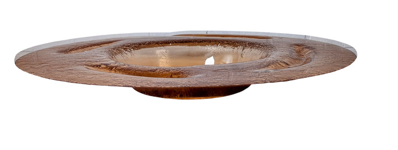 Hectarus Montreal Design Glass Bowl, Blown Glass